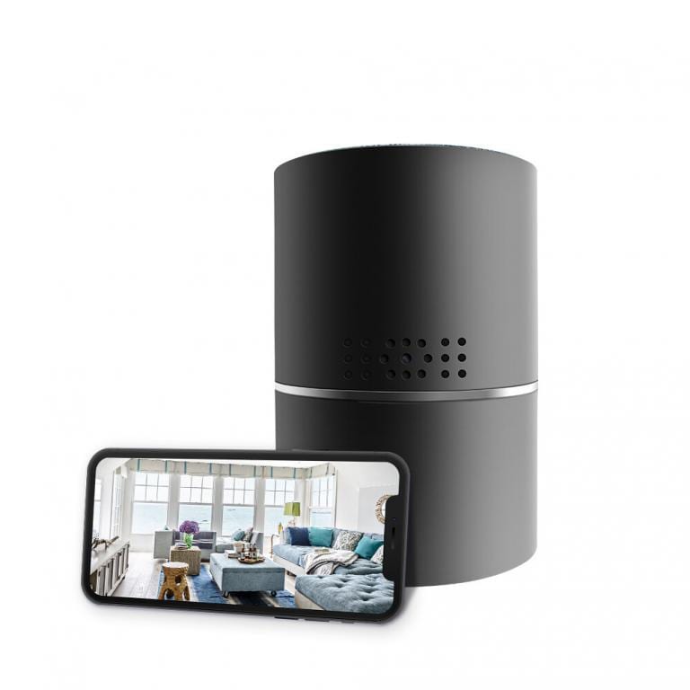 HD 1080P 330 Degree Cylinder WIFI Hidden Camera Motion Detection Push